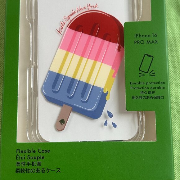 KATE SPADE SNACK BAR IPHONE 16 PRO MAX CASE:NIB SNACK BAR PRINT - Picture 8 of 10